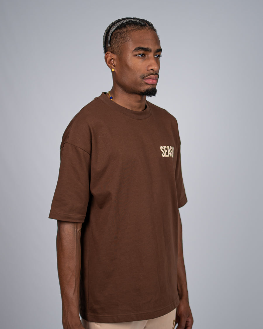 Seaside Esntls T-shirt Brown